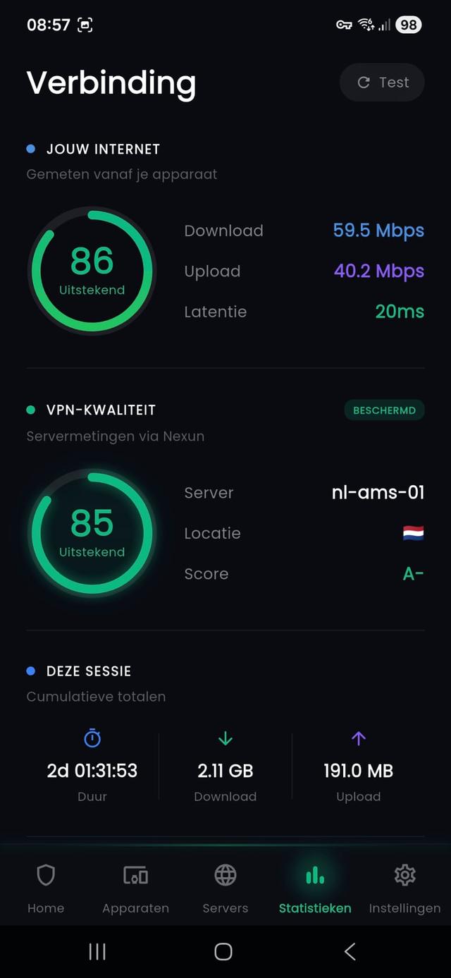 Live speed